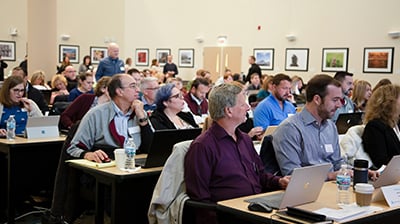 Attendees at Applied Systems Implementation Program event in University Park, Illinois.