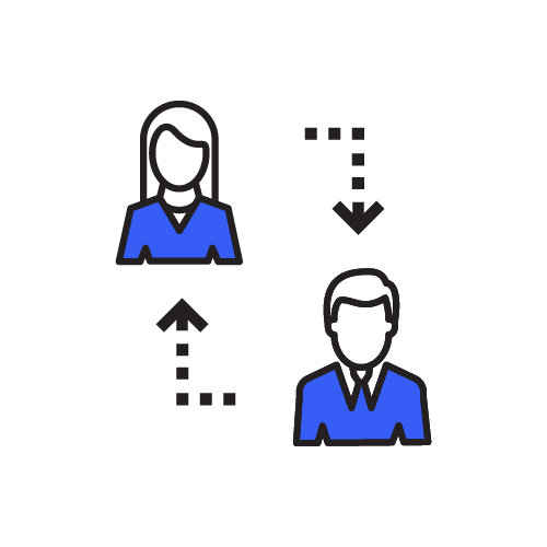 Increase renewals and new business icon